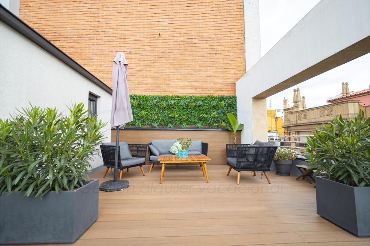 Palomar De Corrida Atico Con Terraza By Silastur 希洪 外观 照片